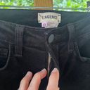 L'Agence  Margot High Rise Skinny Jeans Black Velvet Size 22 Waist Photo 8