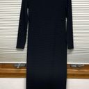 BB Dakota  Black Love Shrug Ribbed Long Sleeve Bodycon Dress Size Small Photo 3