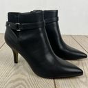 Bella Vita  Women's Aileen Ankle Booties 9.5M Black Faux Leather $100 Photo 0