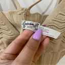 Free People  NWOT Knit Cropped top‎ size medium Photo 1