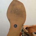 DKNY Vintage 90s Italian Tan Wedge Heels 9.5 Photo 7