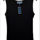 Karen Scott Black Sleeveless Tank Top Photo 0