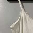 The Range  Dress Size Medium White NWT Alloy Rib Braided Midi Casual Comfort Photo 3