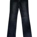 Garnet Hill  Women's Black 5 Pocket Straight Leg Denim Jeans NWT 2 Long Photo 0