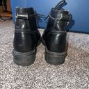 Vintage Harley Davidson Cimarron Black Leather Boot Size 6 Photo 3