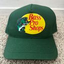 Bass Pro Shops Fishing Hat Baseball Trucker Mesh Cap Adjustable SnapBack Green Photo 0