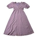 Black Label Nest  Violet Cottagecore Maxi Dress Large Photo 0