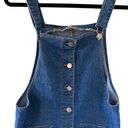 SO  Denim Overall Dress Photo 4