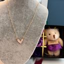 Gold Plated Heart Necklace Photo 1