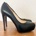 Brian Atwood  Platform Pumps Stiletto Heels Shoes Black Women's Size 37.5 / 7.5 Photo 1