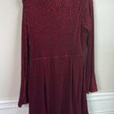 C/MEO COLLECTIVE C/Meo breakthrough red velvet long sleeves mini dress size XL Photo 4