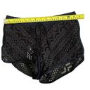 Women's Swim Shorts Zonsaoja Size Small Black Lace Over Swim Bottoms NWT Photo 5