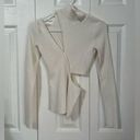 Michael Costello  X REVOLVE Cutout Soraya Sweater in Ivory size XS Photo 8