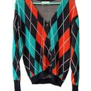 Urban Outfitters  size XS oversized argyle cardigan Photo 0