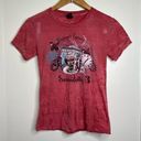 Serendipity  Burnout Short Sleeve T Shirt Size Medium but may fit like a small Photo 0