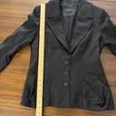 ALLSAINTS NWOT  Spitafields Women's Plaid Blazer size 12 black 100% wool Photo 8