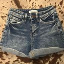 flying monkey Denim Shorts Blue Size 24 Photo 0