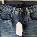 Universal Standard  Seine High Rise Skinny Jeans 32 Inch - Distressed Blue Size 2 Photo 1