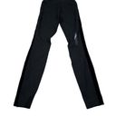 Polo  Ralph Lauren Velvet Side Stripe Black Skinny Pants Ankle Zip Size 0 Photo 1