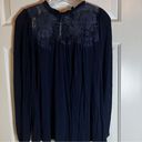 Bobeau  Lace Rayon Blouse, Size Small. Very Intricate. Excellent Condition. Photo 0