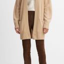 Vince  100% Cashmere Open Face Cardigan in Beige Size S  Photo 0