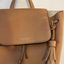 Henri Bendel  Worth Avenue Backpack Tan Leather Large Tassel~ Used 1 Time~w/tags Photo 2