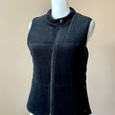 Tommy Hilfiger  | Black Velour Puffer Vest Sz L Photo 1