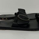 Buckle Black Beek Swift Handmade Leather Toe Ring  Sandals Size 6 Photo 5