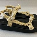 Circus by Sam Edelman  Harlene Platform Sandals Ivory Black size 9 Photo 0