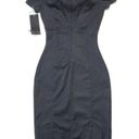 Black Label NWT Pin-up Couture Laura Byrnes  Janelle in Gray Sheath Dress XS Photo 5