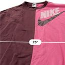 Nike  Oversize Colorblock Crewneck Dance Sweatshirt & Fleece Dance Sweatpants XS Photo 6