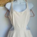 Outdoor Voices , Court Creamy White Cut Out Skort Tennis Dress, Size Medium Photo 2