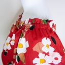 Kate Spade NWT  Botanical garden aperitif top, Red and White Photo 10