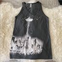 American Apparel  Seattle Space Needle Graphic Grey Tank Photo 0