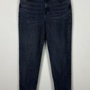 American Eagle  Mom Jeans Women 12 X29 X-Long Charcoal Black Straight Leg Stretch Photo 15