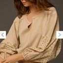 Pilcro  Batwing Eyelet Sweatshirt Photo 2