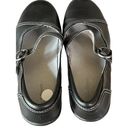 L.L.Bean  Womens Mary Jane Comfort Shoes 6W Black Leather Classic Buckle Strap Photo 7