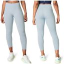 Sweaty Betty Athlete 7/8 Crop Seamless Workout Leggings in Smoked Blue Marl NWT Photo 1
