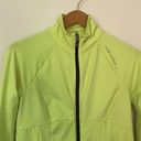 Under Armour  Studio Active Track Jacket HeatGear Semi Fitted Lime Green Small S Photo 3
