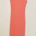 Wilfred  Free Aritzia Murdock Ribbed Bodycon Dress In Tickled Coral XS Photo 3