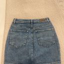 Garage Zip Up Denim Skirt Photo 1