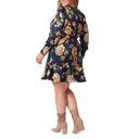 Jessica Simpson  Floral Davina Dress Shirtwaist Sweet Escape Multi-Color Sz 1X Photo 10
