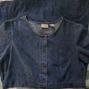 L.L.Bean Vintage  Denim Dress Photo 3