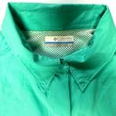 Columbia Colombia Sleeveless Shirt S Women’s Vest Button Up Summer Aqua Green Photo 2