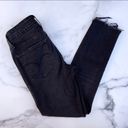 Levi's 711 rough & tumble black distressed skinny jeans size 24 XXS XS Photo 11