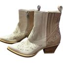 Dolce Vita Ramson Booties DUNE MULTI NUBUCK Leather Western Cowboy Womens SZ 6 Photo 2