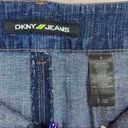 DKNY  Jeans Pleated Stretch Denim Mini Skirt 8 Blue NWT Photo 7