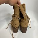 Toms  suede leather boots heeled boots size 8 Photo 4