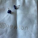 ENewton Navy Blue Cross Earrings Photo 1