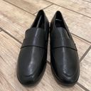 Loafers Moccasins Slip On Slides Leather flats Office Shoes Espadrilles Suit Shoes Sandals Black Size 6 Photo 6